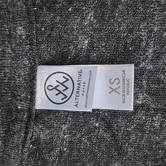 Alternative top womens XS gray - Picture 3 of 5